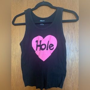 Crop Top Hole Band Tank Top
